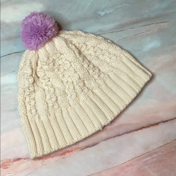 North Face NWOT Baby Knit Pom Beanie Hat - Picture 5 of 5